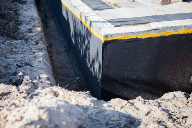 Residential Waterproofing installation at a Wheaton, IL home by SJ Waterproofing Pros